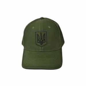 Кепка хакі з шевроном Тризуб - SH2099-269 CO/84785 Кепка хакі з шевроном Тризуб - SH2099-269 CO/84785