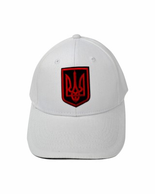 Кепка біла з шевроном Тризуб - SH2099-6 CO/84751 Кепка біла з шевроном Тризуб - SH2099-6 CO/84751