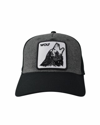 Кепка чорна з шевроном Вовк - SH4027-3/5