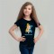 Футболка дитяча Україночка чорна - 11970 Футболка дитяча Україночка чорна - 11970
