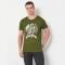 Футболка чоловіча Fish темний хакі - 02855