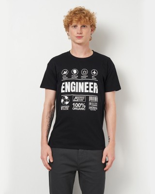 Футболка чоловіча Engineer чорна - 11380