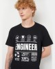 Футболка чоловіча Engineer чорна - 11380