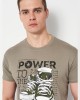 Футболка чоловіча Power People хакі - 11380 Футболка чоловіча Power People хакі - 11380