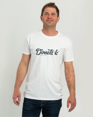 Футболка чоловіча Місто-герой Донецьк біла - DTF11500 Футболка чоловіча Місто-герой Донецьк біла - DTF11500