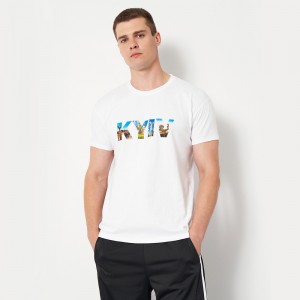 Футболка чоловіча Kyiv біла - DTF11500 Футболка чоловіча Kyiv біла - DTF11500