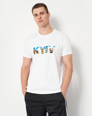 Футболка чоловіча Kyiv біла - DTF11500 Футболка чоловіча Kyiv біла - DTF11500