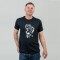 Футболка чоловіча Ведмідь на байку чорна - 11500