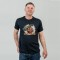 Футболка чоловіча Козак з Джавеліном чорна - 11500 Футболка чоловіча Козак з Джавеліном чорна - 11500