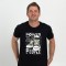 Футболка чоловіча З кедами чорна - 11500