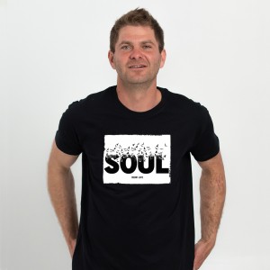 Футболка чоловіча Soul чорна - 11500 Футболка чоловіча Soul чорна - 11500