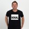 Футболка чоловіча Soul чорна - 11500
