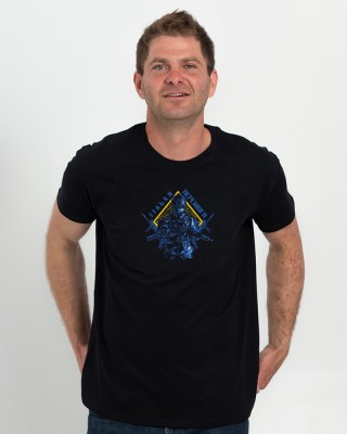 Футболка чоловіча Воїн тільки перемога чорна - 11500 Футболка чоловіча Воїн тільки перемога чорна - 11500