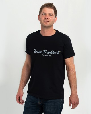 Футболка чоловіча Місто-герой Івано-Франківськ чорна - DTF11500 Футболка чоловіча Місто-герой Івано-Франківськ чорна - DTF11500