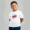 Футболка дитяча З машинкою біла - 11970