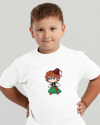 Футболка дитяча З козаком хлопцем біла - 11970 Футболка дитяча З козаком хлопцем біла - 11970