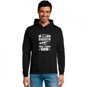 Худі з принтом My gun is bigger чорний - 47101312/172(SOLS) Худі з принтом My gun is bigger чорний - 47101312/172(SOLS)