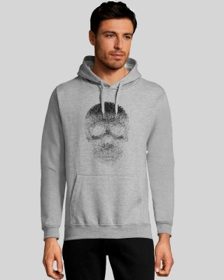 Худі з принтом Череп сірий меланж - 47101360/178(SOLS) Худі з принтом Череп сірий меланж - 47101360/178(SOLS)