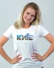 Футболка жіноча Київ біла - DTF11502 Футболка жіноча Київ біла - DTF11502