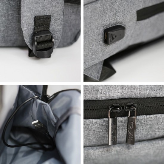 Рюкзак для ноутбука Nikibo Lite зі світловідбивачем - 30010205-07