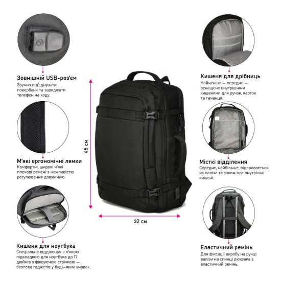 Рюкзак-сумка Nikibo Nomad - 30012105-01