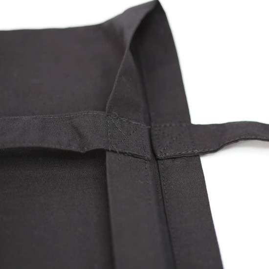 Шопер з довгими ручками Я за хлібом алеценеточно чорний