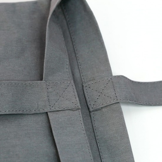 Шопер з довгими ручками Авжеш тільки що треба сірий