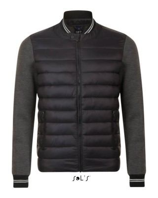 Куртка Volcano антрацит меланж/чорний - 01644500(SOLS)