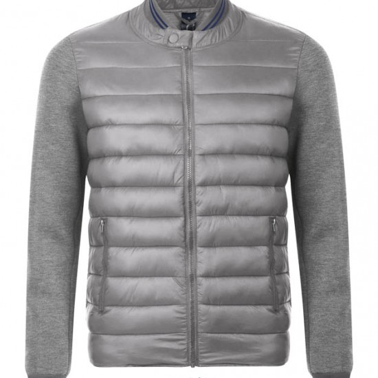 Куртка Volcano сірий меланж/металік - 01644501(SOLS)