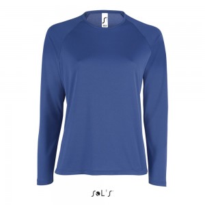 Лонгслів спортивний Sporty LSL women яскраво-синій - 02072241(SOLS) Лонгслів спортивний Sporty LSL women яскраво-синій - 02072241(SOLS)