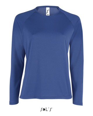 Лонгслів спортивний Sporty LSL women яскраво-синій - 02072241(SOLS) Лонгслів спортивний Sporty LSL women яскраво-синій - 02072241(SOLS)