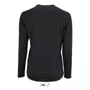 Лонгслів спортивний Sporty LSL women чорний - 02072312(SOLS) Лонгслів спортивний Sporty LSL women чорний - 02072312(SOLS)