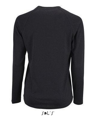 Лонгслів спортивний Sporty LSL women чорний - 02072312(SOLS) Лонгслів спортивний Sporty LSL women чорний - 02072312(SOLS)