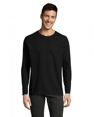 Лонгслів Imperial LSL men насичений чорний - 02074309(SOLS) Лонгслів Imperial LSL men насичений чорний - 02074309(SOLS)