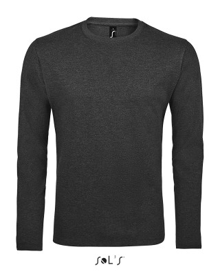 Лонгслів Imperial LSL men вугільний меланж - 02074348(SOLS) Лонгслів Imperial LSL men вугільний меланж - 02074348(SOLS)