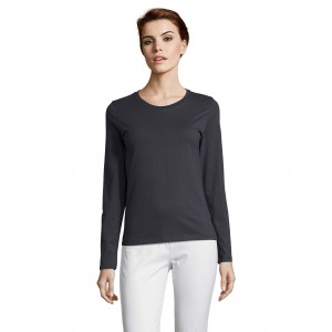 Лонгслів Imperial LSL women графітовий - 02075381(SOLS) Лонгслів Imperial LSL women графітовий - 02075381(SOLS)