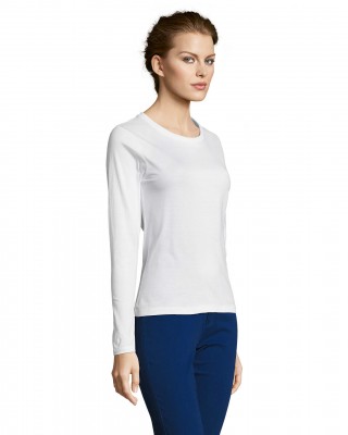 Лонгслів Majestic білий - 11425102(SOLS) Лонгслів Majestic білий - 11425102(SOLS)