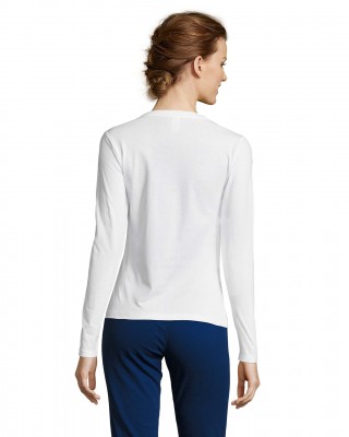 Лонгслів Majestic білий - 11425102(SOLS) Лонгслів Majestic білий - 11425102(SOLS)