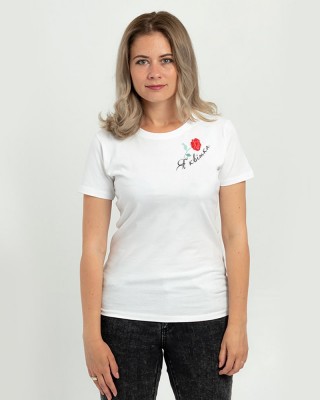 Футболка Я Квітка біла - DTF11502102/272 Футболка Я Квітка біла - DTF11502102/272