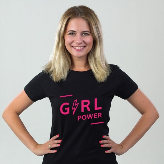 Футболка Girl Power чорна - DTF11502309/263