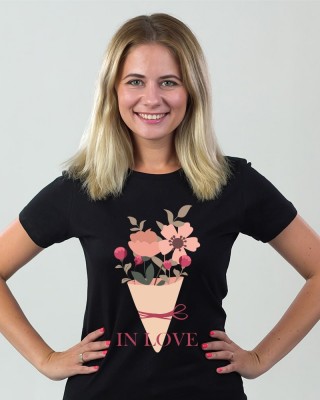 Футболка In Love чорна - DTF11502309/267 Футболка In Love чорна - DTF11502309/267