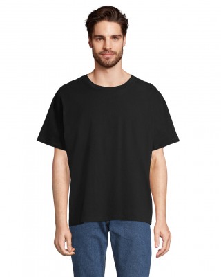 Футболка унісекс оверсайз чорна - 03996309