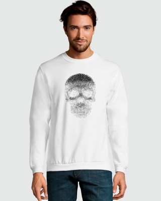 Світшот з принтом Череп білий - 01168102/178(SOLS) Світшот з принтом Череп білий - 01168102/178(SOLS)