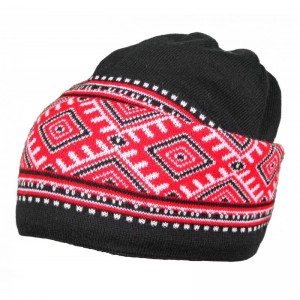 Шапка з національним орнаментом біло-червоно-чорна - UA5500.05 Шапка з національним орнаментом біло-червоно-чорна - UA5500.05