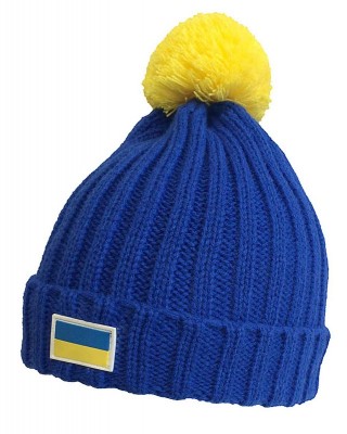 Шапка патріотична жовто-синя - UA5500.11